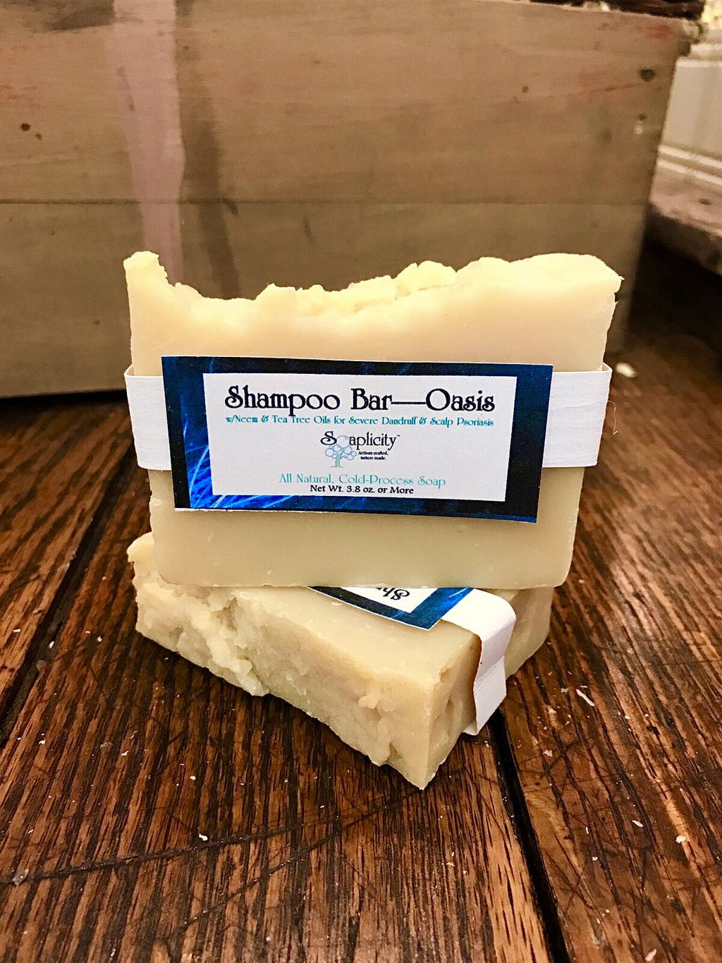 Oasis Shampoo Bar – Deep Moisture for Severely Dry & Itchy Scalp
