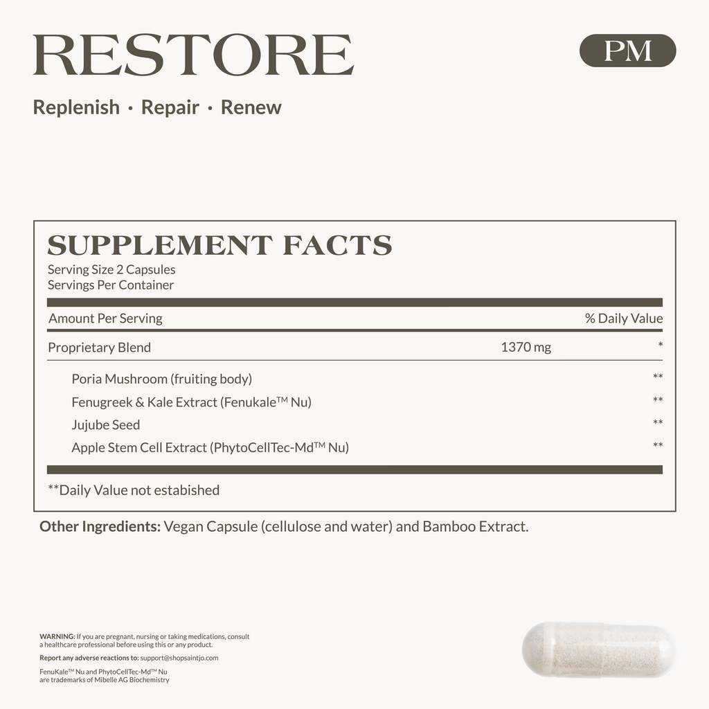 BALANCE – Hormonal Skin & Stress Support Supplement | SAINT Jō
