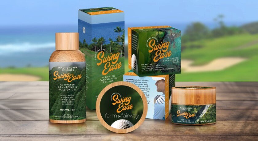 Swing Ease Activated Cannabinoid Roll-On – 1 oz CBD + CBG Relief Oil