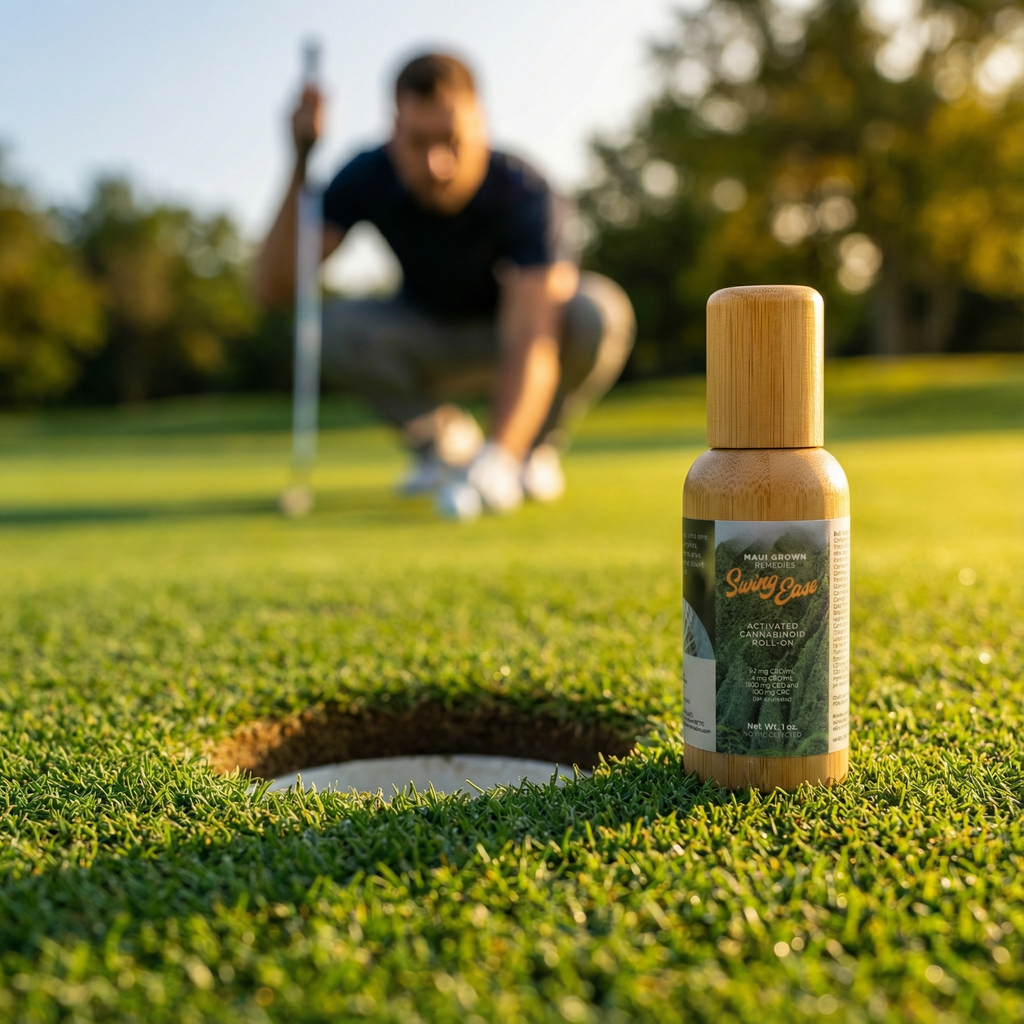 Swing Ease Activated Cannabinoid Roll-On – 1 oz CBD + CBG Relief Oil