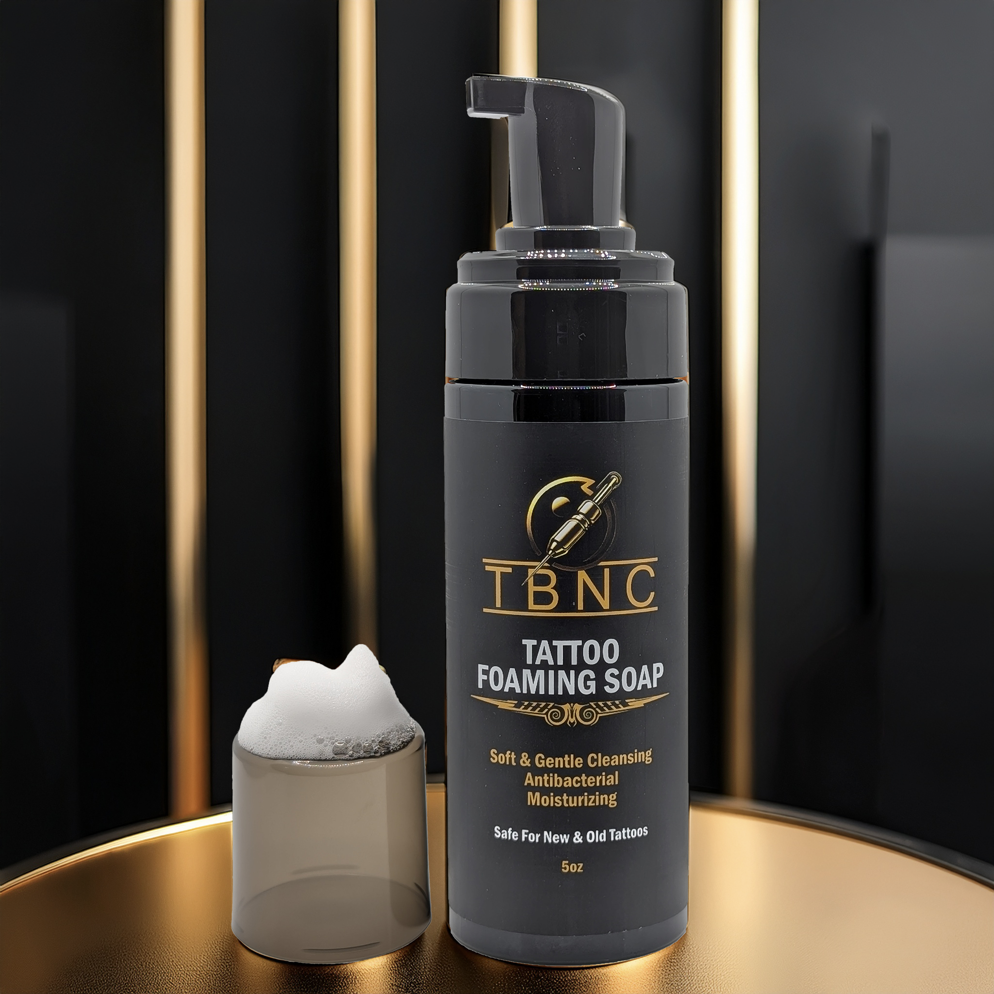 Tattoo Foaming Soap – Antibacterial Gentle Cleanser