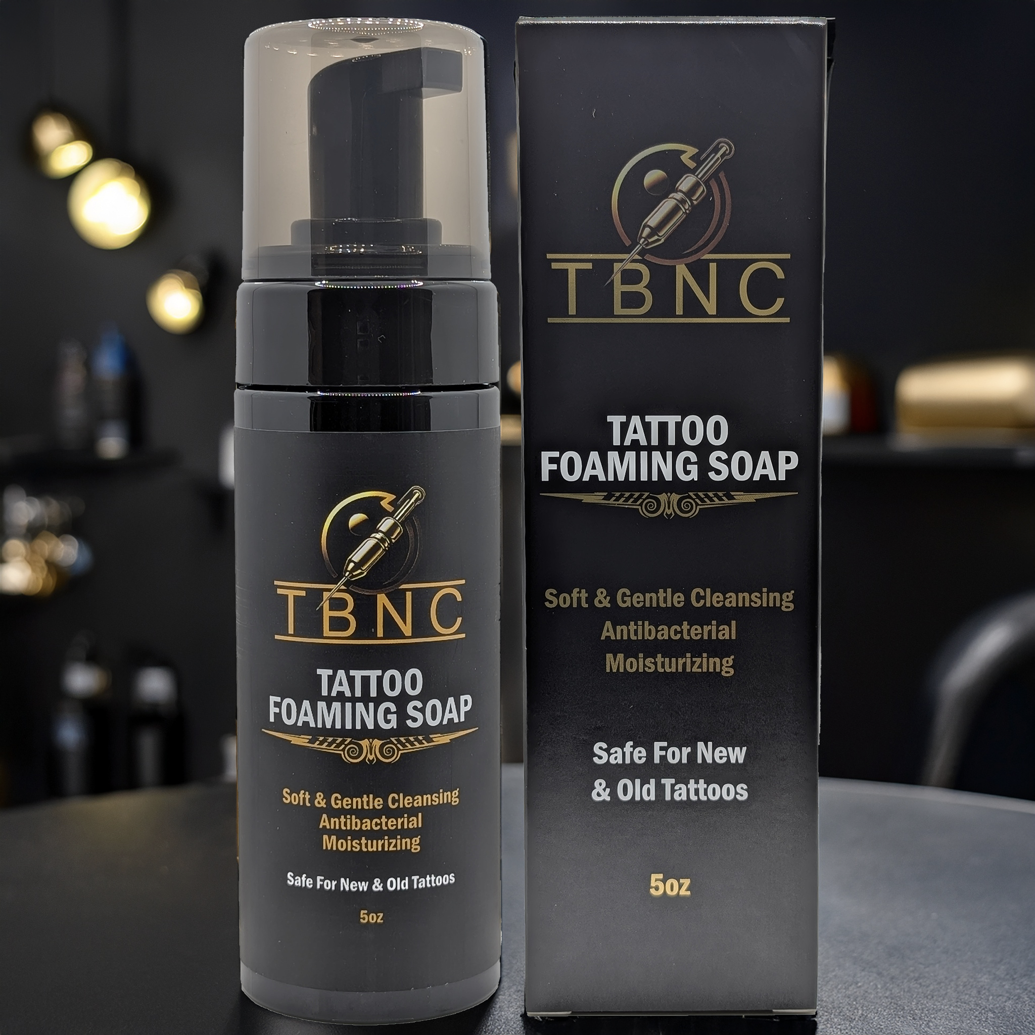 Tattoo Foaming Soap – Antibacterial Gentle Cleanser