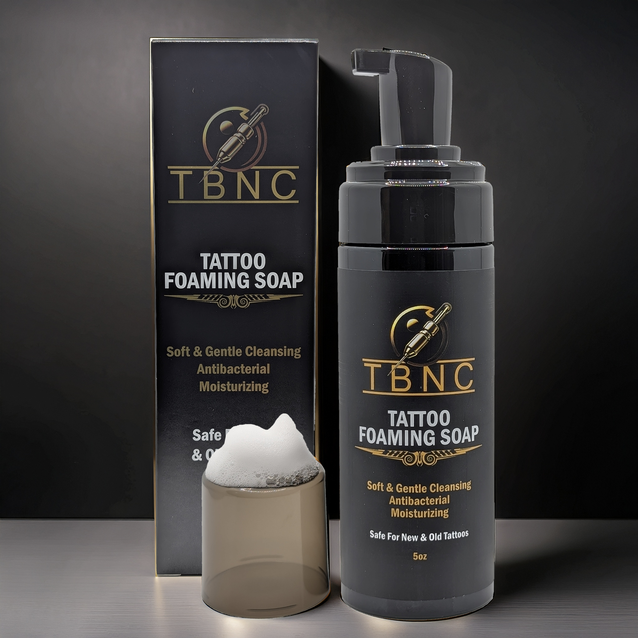 Tattoo Foaming Soap – Antibacterial Gentle Cleanser