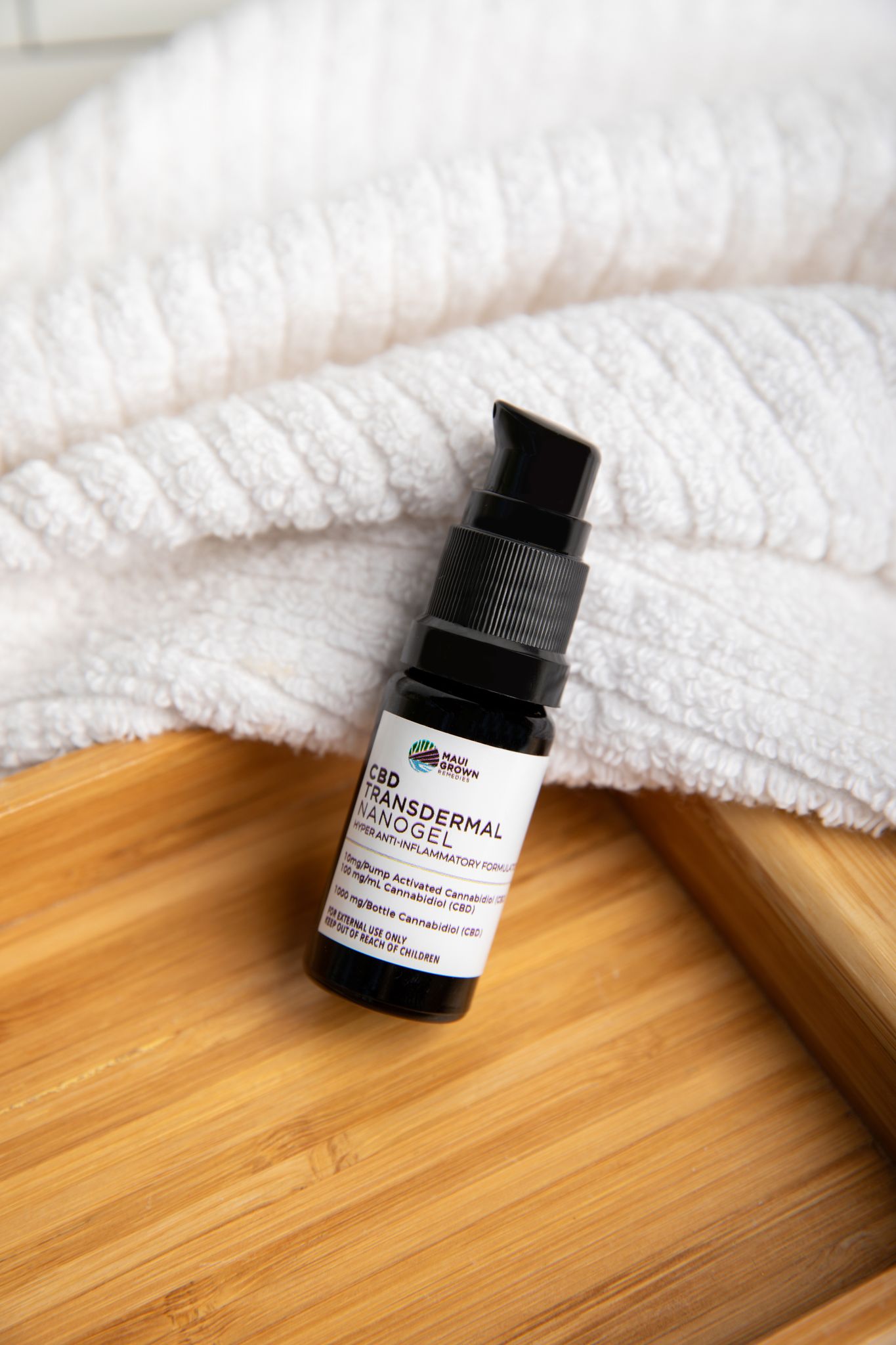 Transdermal CBD Nanogel – Nano-Encapsulated Fast-Absorbing Relief