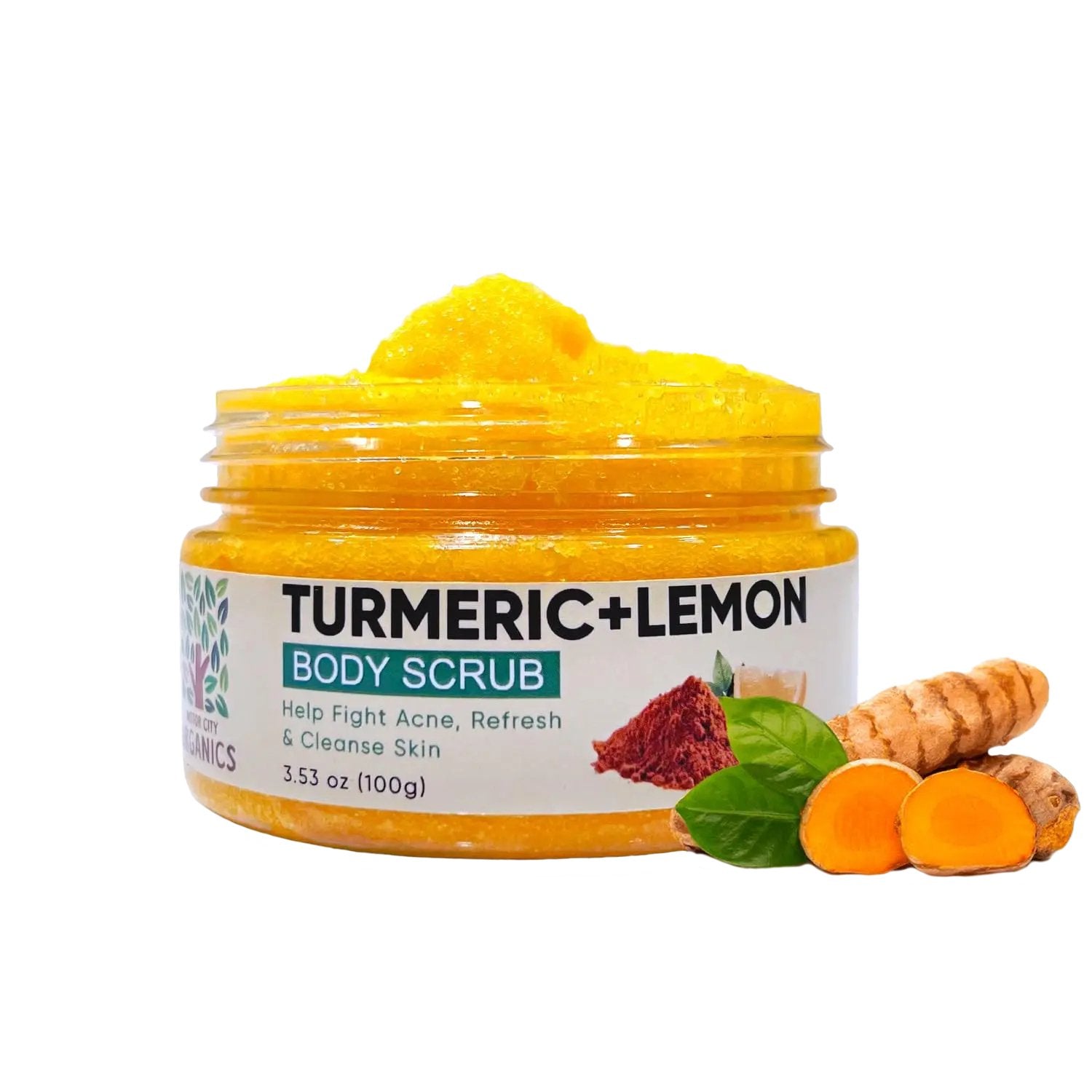 Turmeric Lemon Body Scrub