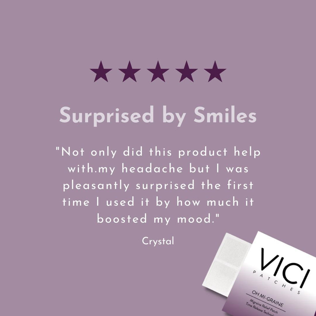 VICI Wellness Oh Mi-Graine Topical Patch – Headache & Migraine Relief